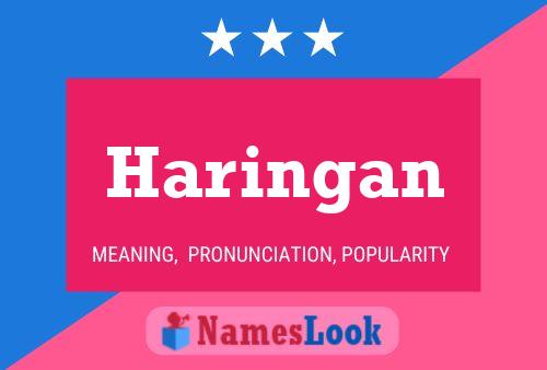 Постер имени Haringan