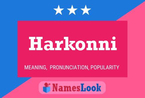 Постер имени Harkonni