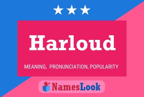 Постер имени Harloud