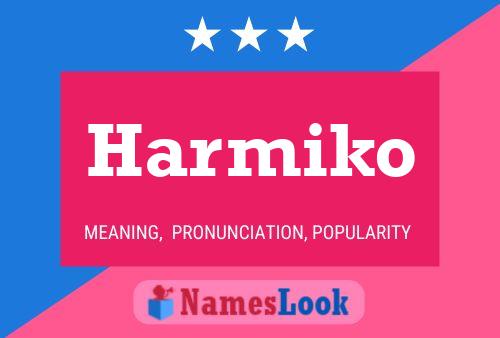 Постер имени Harmiko