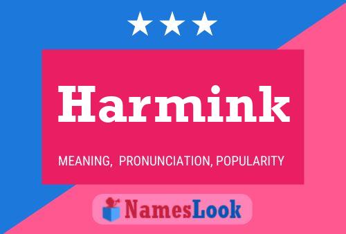 Постер имени Harmink