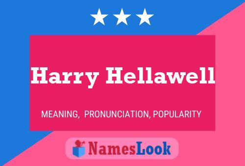 Постер имени Harry Hellawell