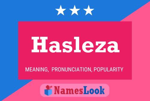 Постер имени Hasleza