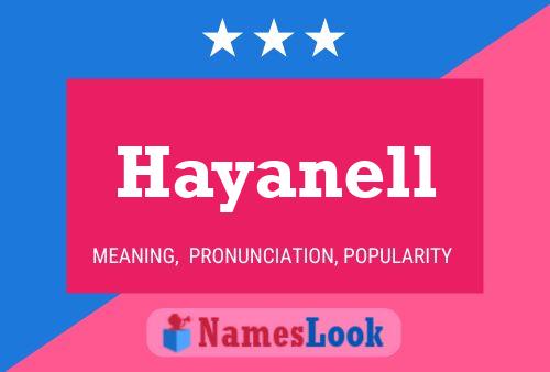 Постер имени Hayanell