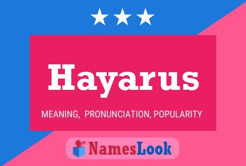 Постер имени Hayarus