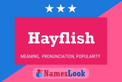 Постер имени Hayflish