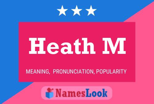 Постер имени Heath M