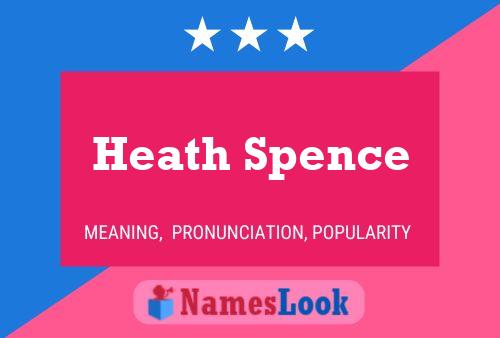 Постер имени Heath Spence