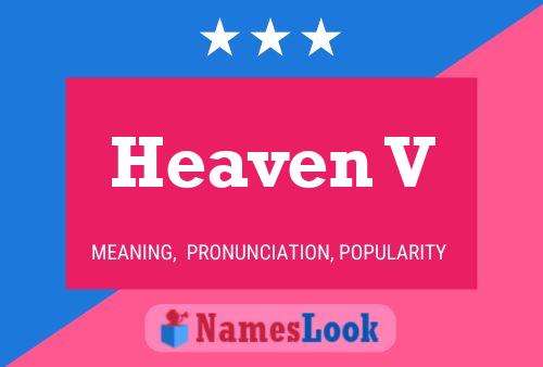 Постер имени Heaven V