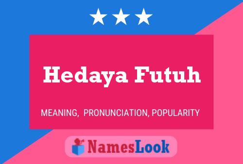 Постер имени Hedaya Futuh