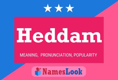 Постер имени Heddam