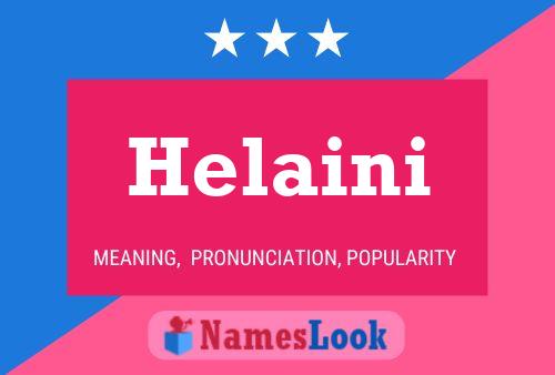 Постер имени Helaini