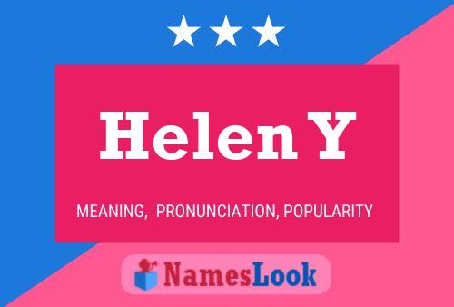 Постер имени Helen Y