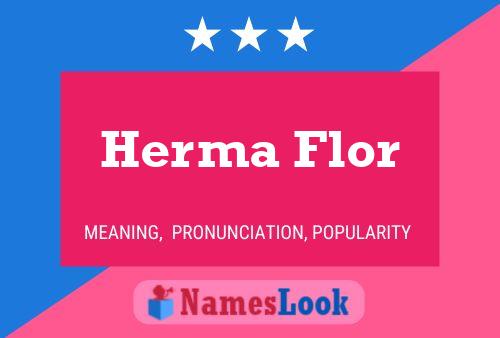 Постер имени Herma Flor