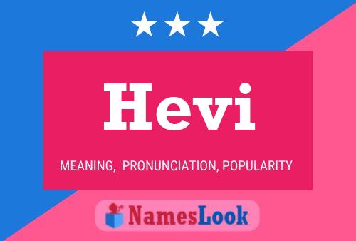 Постер имени Hevi