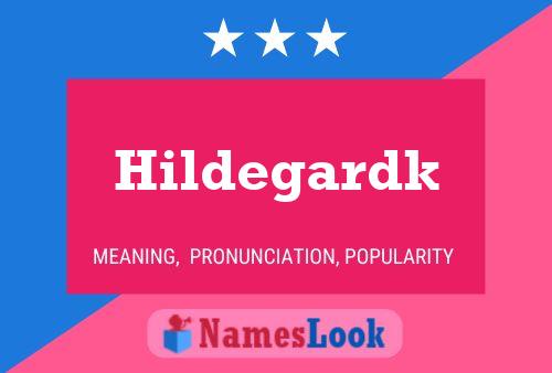 Постер имени Hildegardk