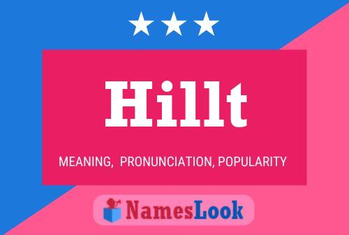 Постер имени Hillt