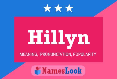 Постер имени Hillyn