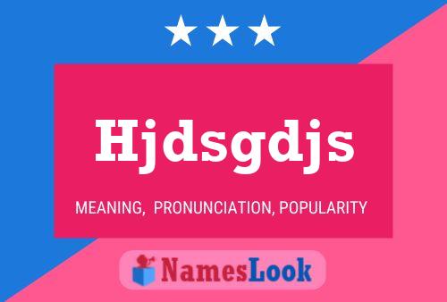 Постер имени Hjdsgdjs