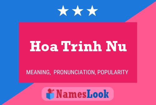 Постер имени Hoa Trinh Nu