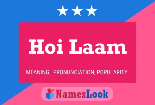 Постер имени Hoi Laam