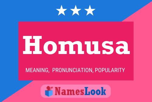 Постер имени Homusa