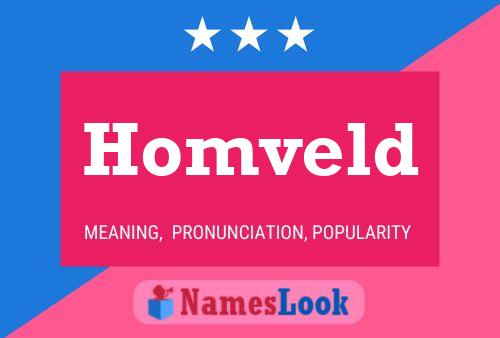 Постер имени Homveld