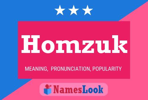 Постер имени Homzuk