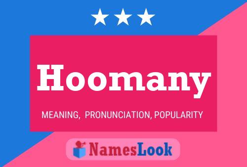 Постер имени Hoomany