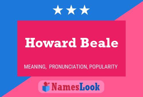 Постер имени Howard Beale