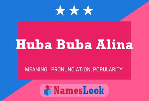 Постер имени Huba Buba Alina