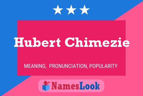 Постер имени Hubert Chimezie