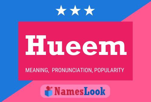 Постер имени Hueem