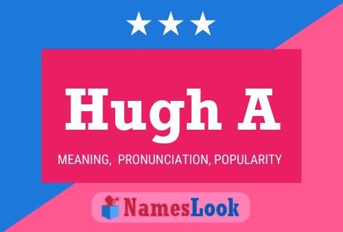 Постер имени Hugh A