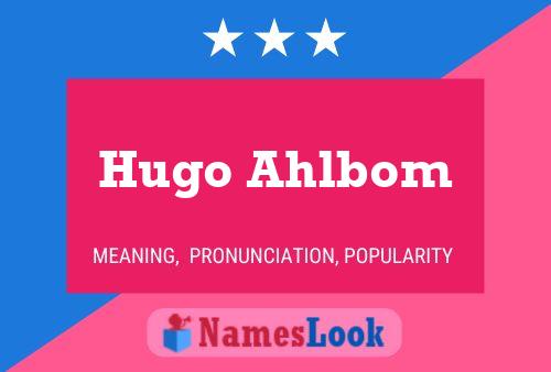 Постер имени Hugo Ahlbom