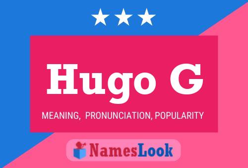 Постер имени Hugo G