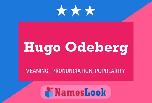 Постер имени Hugo Odeberg