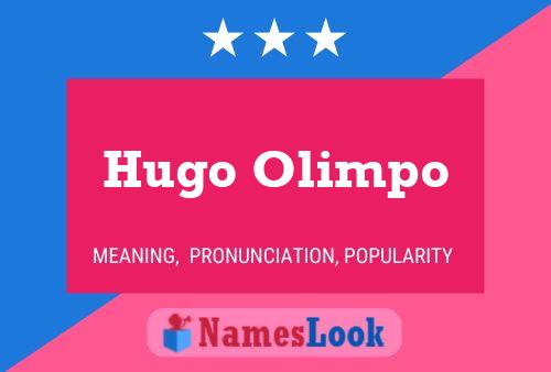 Постер имени Hugo Olimpo