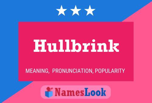 Постер имени Hullbrink