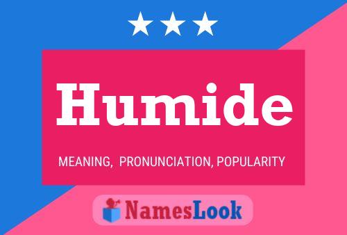 Постер имени Humide