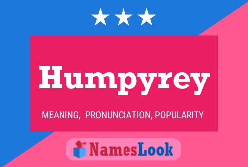 Постер имени Humpyrey