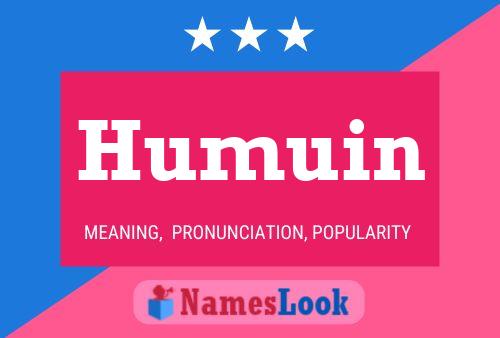 Постер имени Humuin