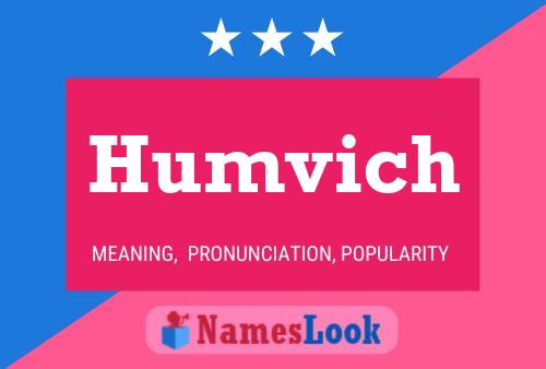 Постер имени Humvich