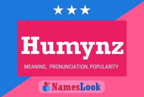 Постер имени Humynz