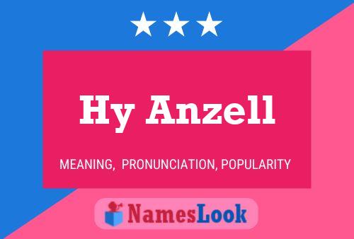 Постер имени Hy Anzell