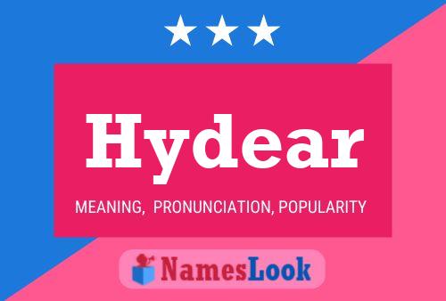 Постер имени Hydear