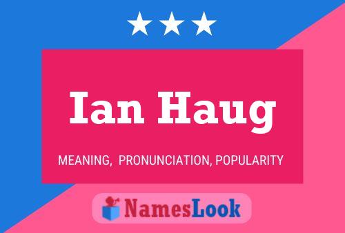 Постер имени Ian Haug