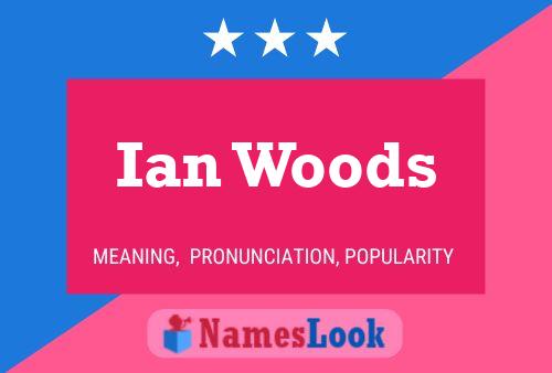 Постер имени Ian Woods