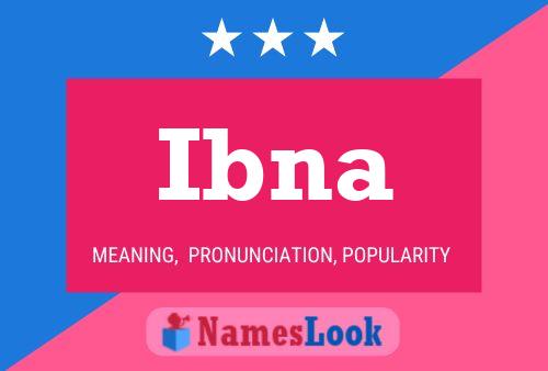 Постер имени Ibna