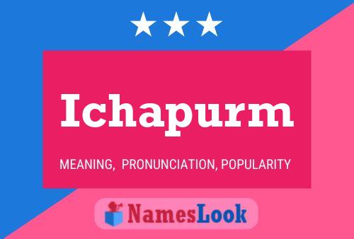 Постер имени Ichapurm